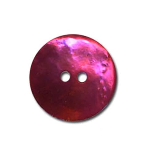 3 Knöpfe aus Perlmutt, Farbe Fuchsia, Größe 18 mm 3 Knöpfe aus Perlmutt, Farbe Fuchsia, Größe 18 mm von MYMERCERIE