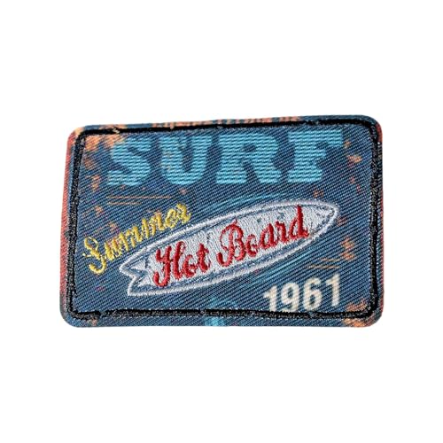 MYMERCERIE Aufnäher zum Aufbügeln, Sport, Vintage, Surf, 4 cm x 6 cm MYMERCERIE Aufnäher zum Aufbügeln, Sport, Vintage, Surf, 4 cm x 6 cm von MYMERCERIE