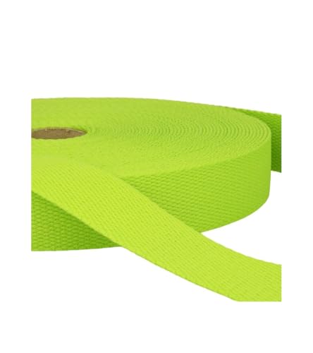 MYMERCERIE Gurtband aus Baumwolle, 20 m, Größe 40 mm, Grün MYMERCERIE Gurtband aus Baumwolle, 20 m, Größe 40 mm, Grün von MYMERCERIE