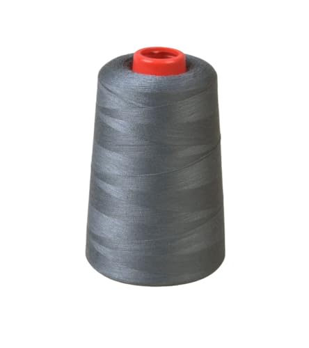 MYMERCERIE Kegelfäden, Polyester, 5000 Yards/4572 m, hochwertig, Grau MYMERCERIE Kegelfäden, Polyester, 5000 Yards/4572 m, hochwertig, Grau von MYMERCERIE