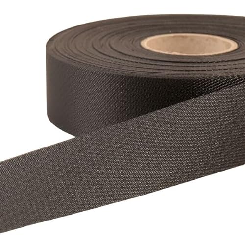 MYMERCERIE Schrägband, flach, wasserabweisend, 30 mm, Meterware, Schwarz MYMERCERIE Schrägband, flach, wasserabweisend, 30 mm, Meterware, Schwarz von MYMERCERIE