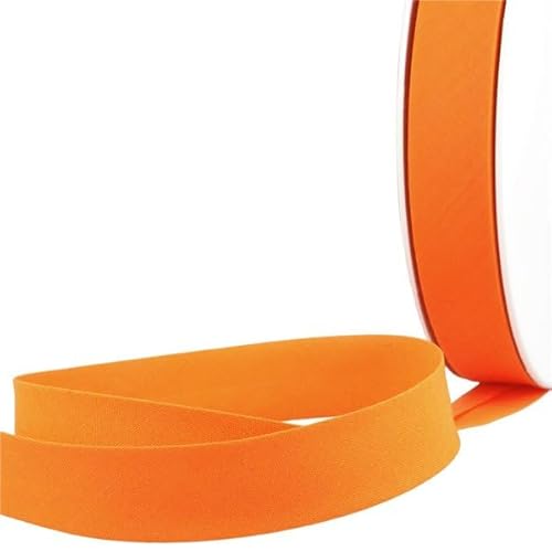 MYMERCERIE Schrägband, gefaltet, alle Textilien, Orange, Meterware, hergestellt in Frankreich – Größe 20 mm MYMERCERIE Schrägband, gefaltet, alle Textilien, Orange, Meterware, hergestellt in Frankreich – Größe 20 mm von MYMERCERIE