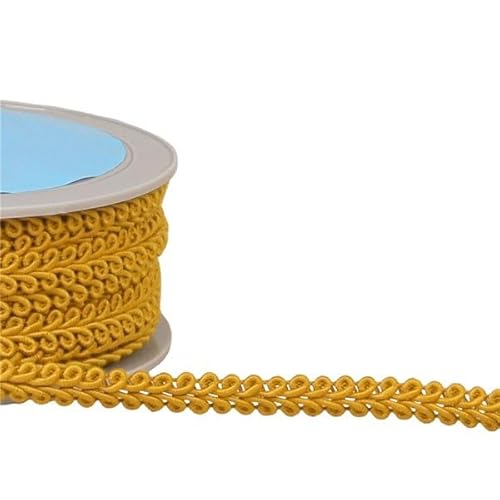 MYMERCERIE Spitzenborte, 11 mm, Senfgelb, Meterware MYMERCERIE Spitzenborte, 11 mm, Senfgelb, Meterware von MYMERCERIE