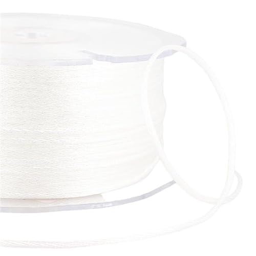 Rattenschwanz-Schnur, 2 mm, Weiß, Meterware Rattenschwanz-Schnur, 2 mm, Weiß, Meterware von MYMERCERIE