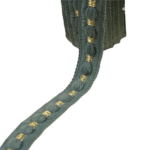Wollborte, 20 mm, mandelgrün, Meterware Wollborte, 20 mm, mandelgrün, Meterware von MYMERCERIE