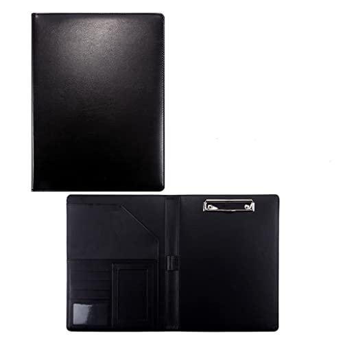 MYRDBT Schreibmappe A4, Konferenzmappe aus Kunstleder, zum Umklappen, für Unternehmen, Büro, Arbeitsmappe, Padfolio, Mappe mit Tasche, für Dokumente, Lebensläufe MYRDBT Schreibmappe A4, Konferenzmappe aus Kunstleder, zum Umklappen, für Unternehmen, Büro, Arbeitsmappe, Padfolio, Mappe mit Tasche, für Dokumente, Lebensläufe von MYRDBT