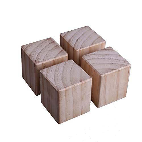 MYRDBT Tischbein, Möbelfüße, 4 Stück Möbelbeine aus Holz, für Wohnmöbel, Möbelfüße, Betterhöhung, Möbellift, Holztisch, Schreibtisch, Bettlift MYRDBT Tischbein, Möbelfüße, 4 Stück Möbelbeine aus Holz, für Wohnmöbel, Möbelfüße, Betterhöhung, Möbellift, Holztisch, Schreibtisch, Bettlift von MYRDBT