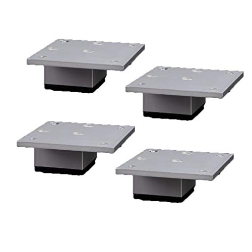 MYRDBT Tischbein, Möbelfüße, Möbelbeine Metall-Tischbeine Möbelfüße Aluminiumlegierung Küchenfüße Quadratische Ersatzmöbelerhöhungen Beine Couch Schlafsofa Schränke Erhöhungen mit Schrauben, 4er-Set MYRDBT Tischbein, Möbelfüße, Möbelbeine Metall-Tischbeine Möbelfüße Aluminiumlegierung Küchenfüße Quadratische Ersatzmöbelerhöhungen Beine Couch Schlafsofa Schränke Erhöhungen mit Schrauben, 4er-Set von MYRDBT