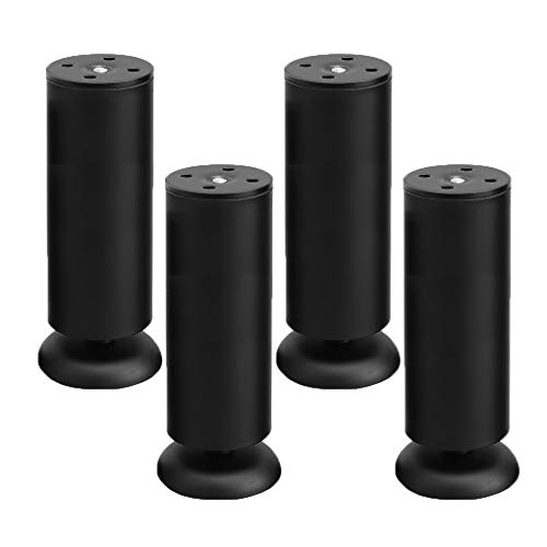 Tischbein, Möbelfüße, 4-teilige Möbelbeine, verstellbare Sofabeine, Möbelfüße, Zubehör, Ersatz für Tisch, Schrank, Metall, Couch, Schreibtisch, Bettbeine, Edelstahl-Möbelerhöhungen mit Schrauben Tischbein, Möbelfüße, 4-teilige Möbelbeine, verstellbare Sofabeine, Möbelfüße, Zubehör, Ersatz für Tisch, Schrank, Metall, Couch, Schreibtisch, Bettbeine, Edelstahl-Möbelerhöhungen mit Schrauben von MYRDBT