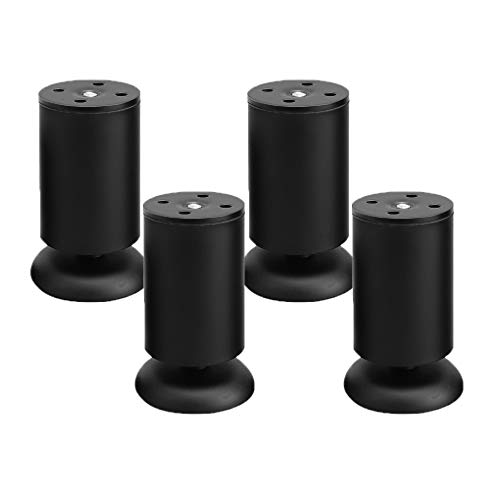Tischbein, Möbelfüße, 4-teilige Möbelbeine, verstellbare Sofabeine, Möbelfüße, Zubehör, Ersatz für Tisch, Schrank, Metall, Couch, Schreibtisch, Bettbeine, Edelstahl-Möbelerhöhungen mit Schrauben Tischbein, Möbelfüße, 4-teilige Möbelbeine, verstellbare Sofabeine, Möbelfüße, Zubehör, Ersatz für Tisch, Schrank, Metall, Couch, Schreibtisch, Bettbeine, Edelstahl-Möbelerhöhungen mit Schrauben von MYRDBT