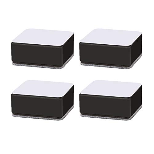 Tischbein, Möbelfüße, Möbelbeine, Bett- und Schrankerhöhungen, quadratische Tischbeine aus Metall, Möbelfüße, Ersatz-Möbelerhöhungen, Beine, Couchbeine, Sofa- und Schreibtischbeine, 4 Stück Tischbein, Möbelfüße, Möbelbeine, Bett- und Schrankerhöhungen, quadratische Tischbeine aus Metall, Möbelfüße, Ersatz-Möbelerhöhungen, Beine, Couchbeine, Sofa- und Schreibtischbeine, 4 Stück von MYRDBT