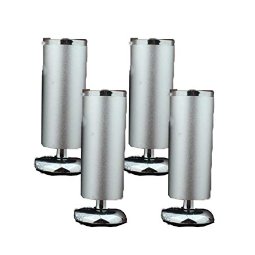 Tischbein, Möbelfüße, Möbelbeine, Tischbeine aus Metall, Möbelfüße, Füße aus Aluminiumlegierung, runde Ersatz-Möbelerhöhungen, Beine für Couch, Sofa, Schreibtisch, Beine für Bett, Schränke, Erhöhunge Tischbein, Möbelfüße, Möbelbeine, Tischbeine aus Metall, Möbelfüße, Füße aus Aluminiumlegierung, runde Ersatz-Möbelerhöhungen, Beine für Couch, Sofa, Schreibtisch, Beine für Bett, Schränke, Erhöhunge von MYRDBT