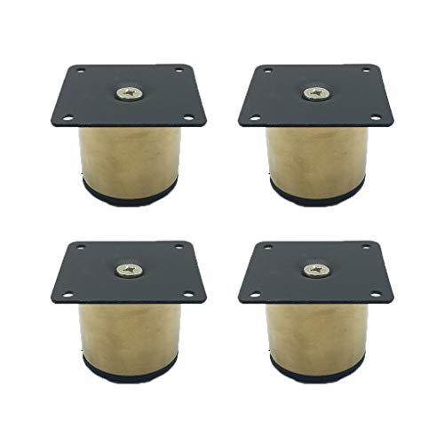 Tischbein, Möbelfüße, Möbelbeine, Tischbeine aus Metall, Möbelfüße aus Eisen, Ersatz-Möbelerhöhungen, Beine für Couch, Sofa, Schreibtisch, Beine für Bett, Schränke, Erhöhungen mit Schrauben, 4 Stück Tischbein, Möbelfüße, Möbelbeine, Tischbeine aus Metall, Möbelfüße aus Eisen, Ersatz-Möbelerhöhungen, Beine für Couch, Sofa, Schreibtisch, Beine für Bett, Schränke, Erhöhungen mit Schrauben, 4 Stück von MYRDBT