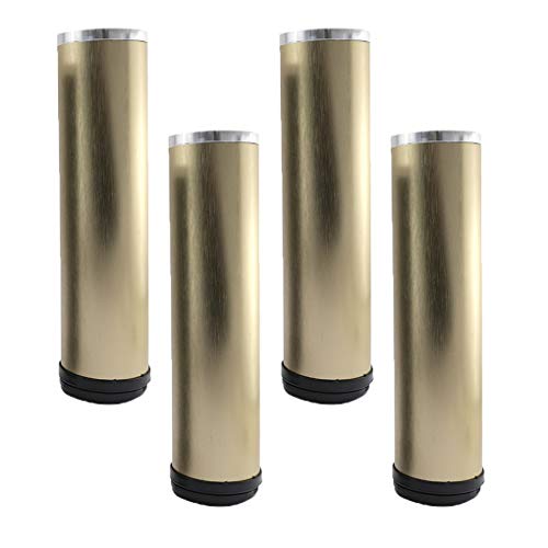 Tischbein, Möbelfüße, Möbelbeine, verstellbare Tischbeine aus Metall, Möbelfüße aus Aluminiumlegierung, rund, Ersatz-Möbelerhöhungen, Beine für Couch, Sofa, Schreibtisch, Beine für Bett, Schränke, Er Tischbein, Möbelfüße, Möbelbeine, verstellbare Tischbeine aus Metall, Möbelfüße aus Aluminiumlegierung, rund, Ersatz-Möbelerhöhungen, Beine für Couch, Sofa, Schreibtisch, Beine für Bett, Schränke, Er von MYRDBT