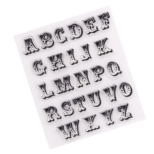 Buchstaben Transparente Stempel Transparente Retro Stempel Mit Buchstaben von A Bis Z Gummidichtungsstempel Großbuchstaben Stempel Für DIY Scrapbooking Fotokarten Albumbasteln Buchstaben Transparente Stempel Transparente Retro Stempel Mit Buchstaben von A Bis Z Gummidichtungsstempel Großbuchstaben Stempel Für DIY Scrapbooking Fotokarten Albumbasteln von MYSUNBAR