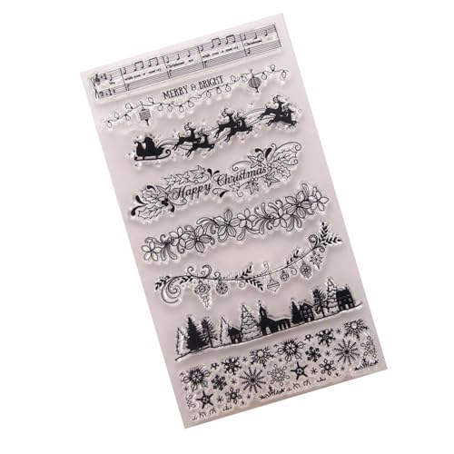 Silikonstempel Weihnachten Deutsch Frohe Weihnachten Silikon Stempel Clear Stempel Weihnachten Transparente Stempel Silikon für DIY Scrapbooking Fotoalbum Silikonstempel Weihnachten Deutsch Frohe Weihnachten Silikon Stempel Clear Stempel Weihnachten Transparente Stempel Silikon für DIY Scrapbooking Fotoalbum von MYSUNBAR