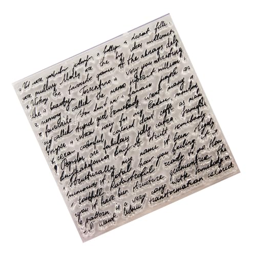 Wortbuchstaben Hintergrund transparente Stempel für Kartenherstellung, Dekoration und DIY Wortbuchstaben Hintergrund transparente Stempel für Kartenherstellung, Dekoration und DIY von MYSUNBAR