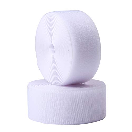 MYUREN 4.5m x 75mm Klettband zum Nähen für Stoff, 75mm Breit Klettverschluss zum Aufnähen, Nylon Klettstreifen für DIY Handwerk Rund um Startseite und Büro, Weiß MYUREN 4.5m x 75mm Klettband zum Nähen für Stoff, 75mm Breit Klettverschluss zum Aufnähen, Nylon Klettstreifen für DIY Handwerk Rund um Startseite und Büro, Weiß von MYUREN