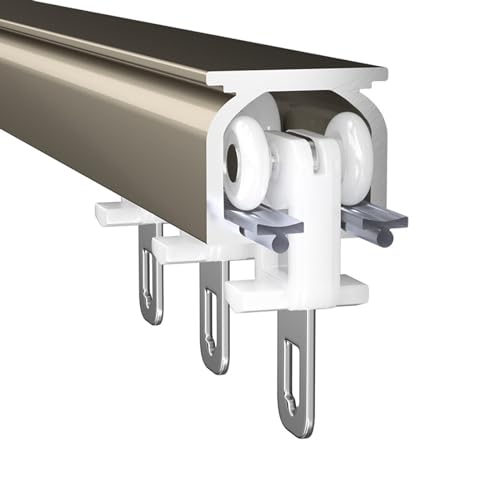 MYUYEE Robuste Vorhangschiene 05 m 08 m 1 m 15 m 2 m 3 m 4 m 5 m Aluminium-Deckenvorhangschiene Wandmontage Gardinenstange für Raumteiler,Champagner-Decke-1,5m MYUYEE Robuste Vorhangschiene 05 m 08 m 1 m 15 m 2 m 3 m 4 m 5 m Aluminium-Deckenvorhangschiene Wandmontage Gardinenstange für Raumteiler,Champagner-Decke-1,5m von MYUYEE