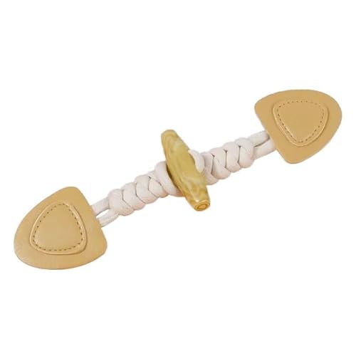 Knöpfchen, 18 cm, 5 Paar braune Herz-Knebelverschlussknöpfe aus Leder, for Aufnähen, Knebelverschluss for Manteljacke Knöpfchen, 18 cm, 5 Paar braune Herz-Knebelverschlussknöpfe aus Leder, for Aufnähen, Knebelverschluss for Manteljacke von MYXJX