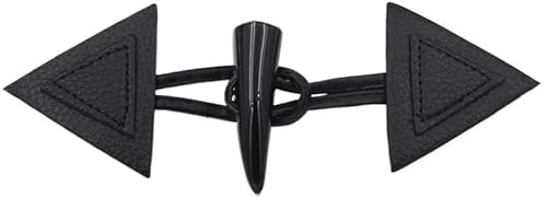 Knöpfchen, 3 Paar Mantelpullover Hornknopf mit Lederhornknopf Wollmantelknopf Windbreakerschnalle Lederseilschnalle Knöpfchen, 3 Paar Mantelpullover Hornknopf mit Lederhornknopf Wollmantelknopf Windbreakerschnalle Lederseilschnalle von MYXJX