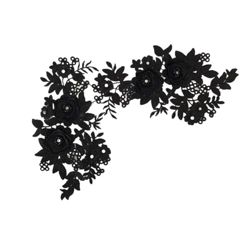 MYXJX applizieren, Dreidimensionale Blumenapplikation DIY Spitze Stoff Kleidung Dekoration Zubehör MYXJX applizieren, Dreidimensionale Blumenapplikation DIY Spitze Stoff Kleidung Dekoration Zubehör von MYXJX