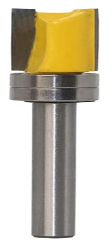 Oberfräser-Bits, Bits Lager Bündig Trim Router Bit 6mm Schaft Gerade Bit Wolfram Holzbearbeitung Fräser Werkzeug 1pc, Holzbearbeitung Werkzeuge Cutter(NO3) von MYXJX