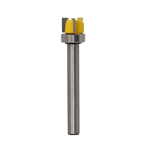 Oberfräser-Bits, Bits Lager Bündig Trim Router Bit 6mm Schaft Gerade Bit Wolfram Holzbearbeitung Fräser Werkzeug 1pc, Holzbearbeitung Werkzeuge Cutter(NO4) von MYXJX