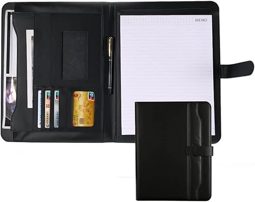Portfoliomappe a4, Binder A4 Professioneller Dokumentenordner Organizer Fall for Business-Konferenz-Meetings Portfoliomappe a4, Binder A4 Professioneller Dokumentenordner Organizer Fall for Business-Konferenz-Meetings von MYXJX
