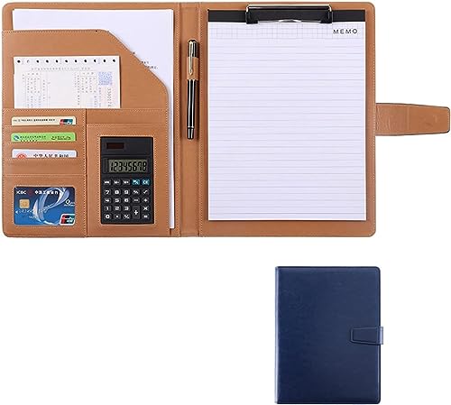 Portfoliomappe a4, Organizer for juristische Dokumente, for Damen und Herren(Blauw) von MYXJX