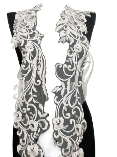 applizieren, 3D Blume Perlen Pailletten Spitze Applikation Motiv Nähen Braut Hochzeit applizieren, 3D Blume Perlen Pailletten Spitze Applikation Motiv Nähen Braut Hochzeit von MYXJX