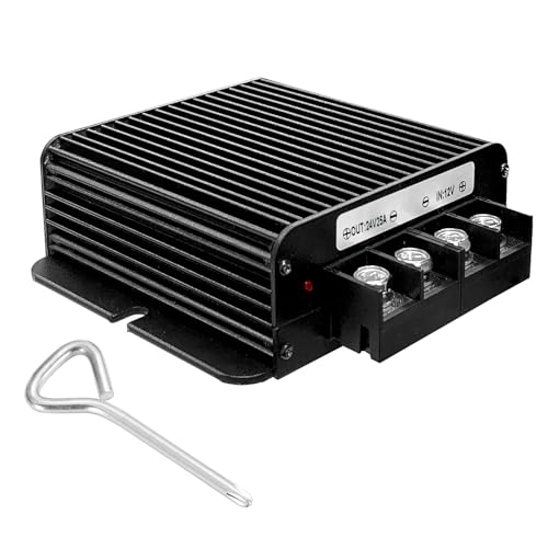 MZHOU DC DC Wandler 12V auf 24V Spannungswandler 25A 600W Step Up Konverter Transformator mit LED-Betriebsanzeige MZHOU DC DC Wandler 12V auf 24V Spannungswandler 25A 600W Step Up Konverter Transformator mit LED-Betriebsanzeige von MZHOU