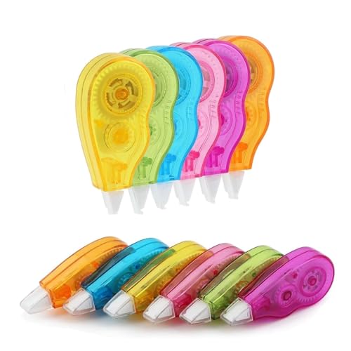 MZOYOURO Korrekturroller Korrekturmaus,4mx5 mm Korrekturbänder Set Mini mit Schutzkappe,Schulsachen Aesthetic,Fenster Korrigieren Roller für Kinder Schüler Büro Zuhause Schule (12 Stück) MZOYOURO Korrekturroller Korrekturmaus,4mx5 mm Korrekturbänder Set Mini mit Schutzkappe,Schulsachen Aesthetic,Fenster Korrigieren Roller für Kinder Schüler Büro Zuhause Schule (12 Stück) von MZOYOURO