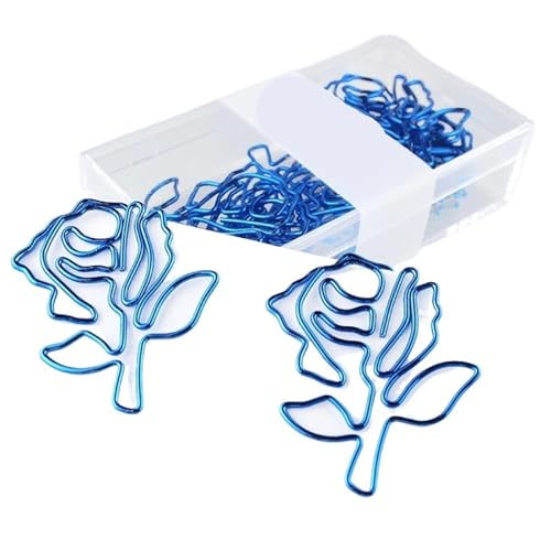 10 stücke Blau Rose Blume Büroklammer Form Büro Niedlich Clips Dekorative Clipes De Papel Tisch Zubehör 10 stücke Blau Rose Blume Büroklammer Form Büro Niedlich Clips Dekorative Clipes De Papel Tisch Zubehör von MZPOZB
