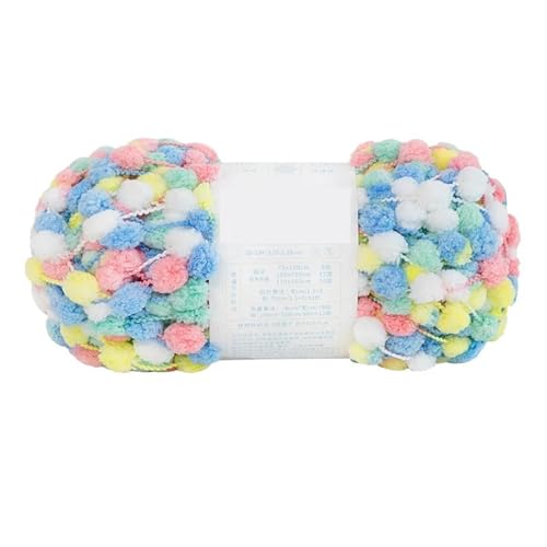 200 g Pixel Point Garn, kleine Schneeballpellets, geflochtene Kissen, Bodenmatte, Decke, DIY, handgefertigtes Stricken(Color-53) von MZPOZB