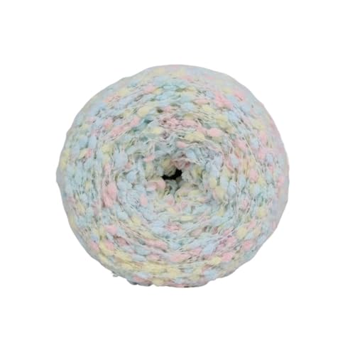 3 stücke 50 gr/teil Reel Wasser Tropfen Feine Gold Silber Garn Mit Wolle DIY for Stricken Pullover Schal Hut(Color-03) von MZPOZB