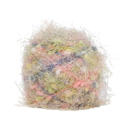 3 stücke 50G Spezielle Hand Stricken Häkeln Bean Garn Gold Silber Wolle Gewinde for Schal Pullover Handschuh Tasche Hut DIY(Color-19) von MZPOZB