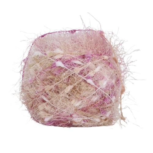 3 stücke 50G Spezielle Hand Stricken Häkeln Bean Garn Gold Silber Wolle Gewinde for Schal Pullover Handschuh Tasche Hut DIY(Color-23) von MZPOZB
