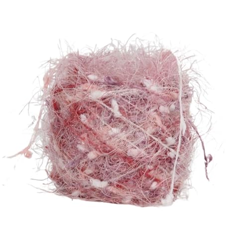 3 stücke 50G Spezielle Hand Stricken Häkeln Bean Garn Gold Silber Wolle Gewinde for Schal Pullover Handschuh Tasche Hut DIY(Color-24) von MZPOZB