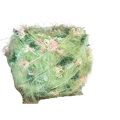 3 stücke 50g Pastoralen Stil Gemischt Garn Ball Blume Faux Wolle Stricken Häkeln Thread for Pullover Schal Hüte(MULTI) von MZPOZB