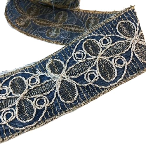 Handgemachtes Jeansband, DIY-Zubehör, 2 Yards(5.5cm-A) von MZPOZB