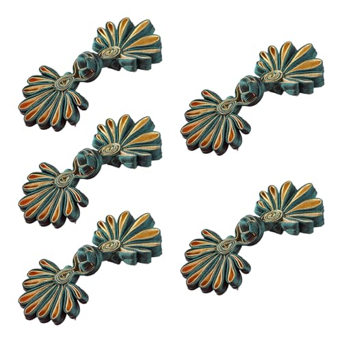5 Paar chinesische Knoten, traditionelle Knöpfe, Cheongsam-Nähverschlüsse, chinesische Verschlüsse, Knöpfe für Kostüme, Nähen 5 Paar chinesische Knoten, traditionelle Knöpfe, Cheongsam-Nähverschlüsse, chinesische Verschlüsse, Knöpfe für Kostüme, Nähen von MZRAN