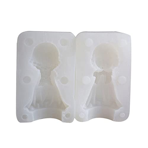 Antihaft-Silikonform für Jungen und Mädchen, Epoxidharz, Ornamente, Werkzeug für Dekorationen, parfümiert Antihaft-Silikonform für Jungen und Mädchen, Epoxidharz, Ornamente, Werkzeug für Dekorationen, parfümiert von MZRAN