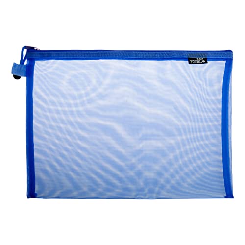 Dokumententasche aus Netzstoff, bunte Dokumententasche, sichtbar, mit Reißverschluss, ideal zum Organisieren von Akten, Schreibwaren Dokumententasche aus Netzstoff, bunte Dokumententasche, sichtbar, mit Reißverschluss, ideal zum Organisieren von Akten, Schreibwaren von MZRAN