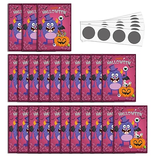 MZRAN Interaktive Tombola-Karten, Souvenirs, Rubbelkarten für Themenpartys und Feiertage, 24 Stück MZRAN Interaktive Tombola-Karten, Souvenirs, Rubbelkarten für Themenpartys und Feiertage, 24 Stück von MZRAN