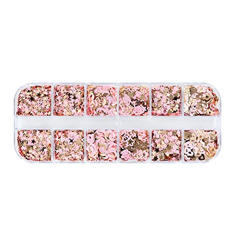 Mondstern Herz Kunst Pailletten Blume Pailletten für Schönheit Make-up Gesicht Körper Handwerk Kunst Dekoration Mondstern Herz Kunst Pailletten Blume Pailletten für Schönheit Make-up Gesicht Körper Handwerk Kunst Dekoration von MZRAN