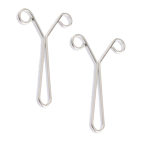 Sichere Passform, Manschetten-Clips, einfache Anwendung, gerollter Rand, Aluminiumlegierung, Schmuckwerkzeuge, kompakte Reiseutensilien, einfache Handhabung von MZRAN