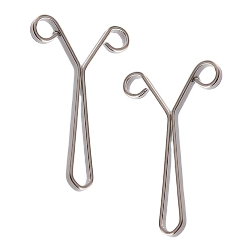 Sichere Passform, Manschetten-Clips, einfache Anwendung, gerollter Rand, Aluminiumlegierung, Schmuckwerkzeuge, kompakte Reiseutensilien, einfache Handhabung von MZRAN