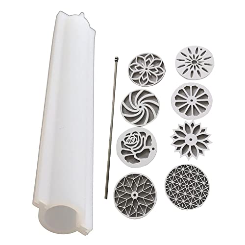 Zylindrische 3D-Form, Silikon, Basteln, Backen, handgefertigte Seifenform für Zuhause von MZRAN