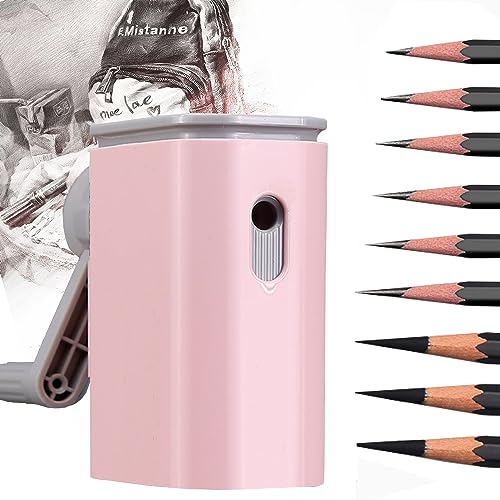 MZSX Schreibtisch-Anspitzer, Dosenspitzer Einfachspitzer, 7 gears adjustable, Geeignet für Schüler, Kinder, Erwachsene, Skizzieren, bildende Kunst, professionelle Bleistiftspitzer, Schule MZSX Schreibtisch-Anspitzer, Dosenspitzer Einfachspitzer, 7 gears adjustable, Geeignet für Schüler, Kinder, Erwachsene, Skizzieren, bildende Kunst, professionelle Bleistiftspitzer, Schule von MZSX